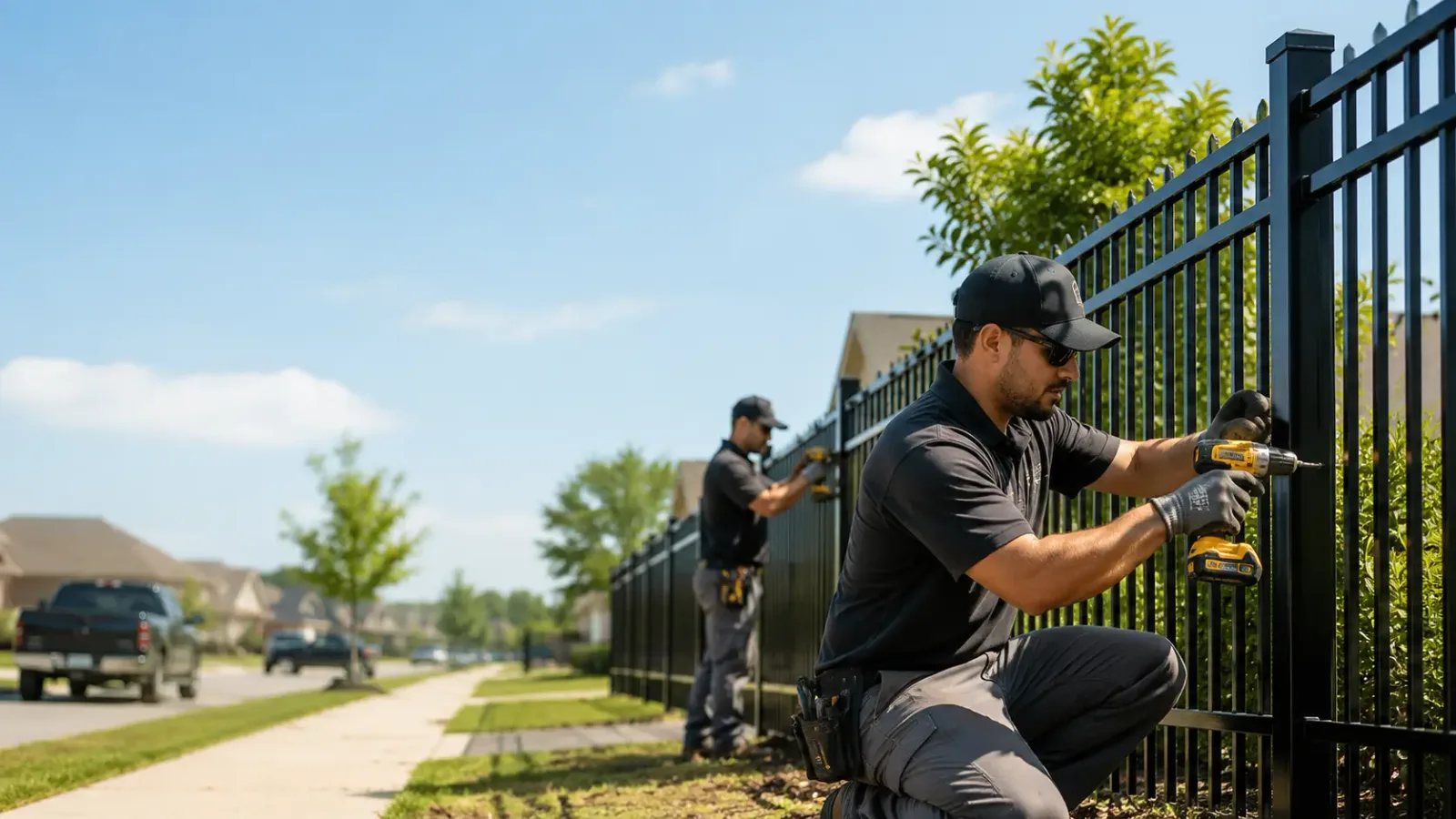 Metal Fence Installation in Joy, IL